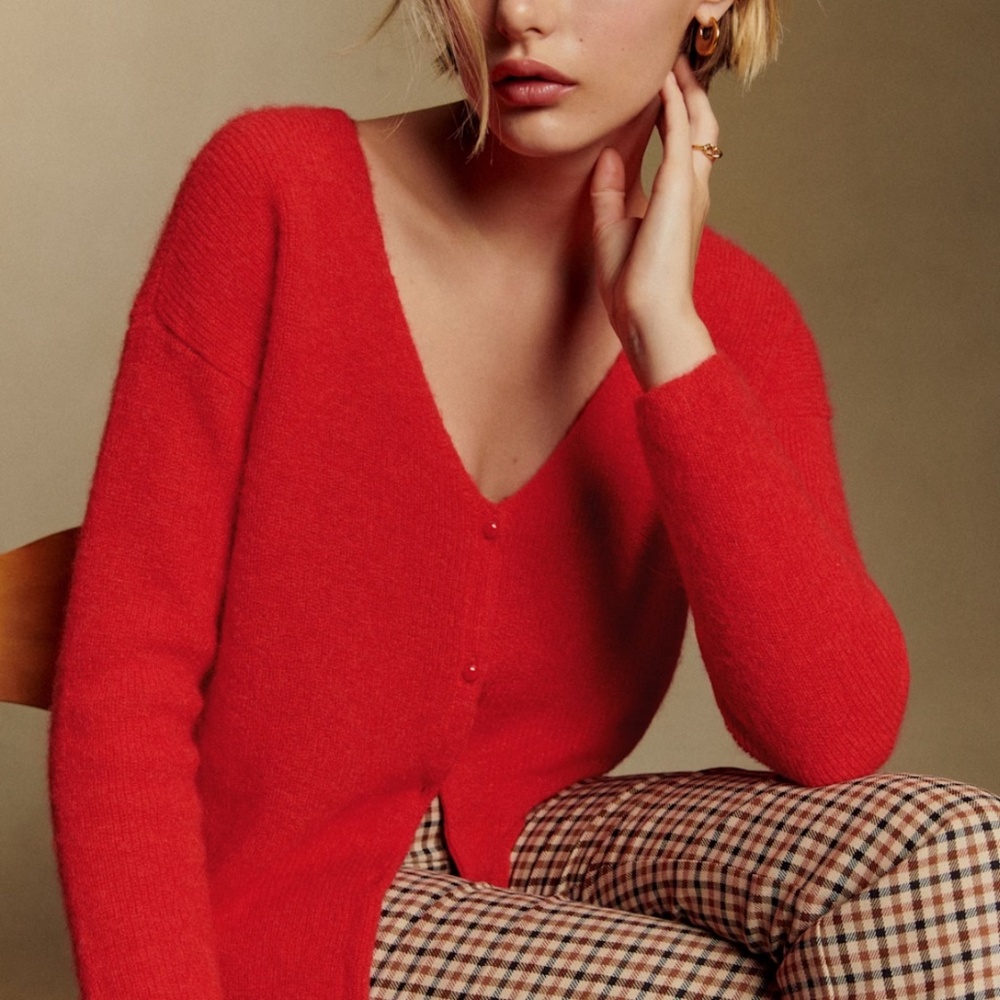 Sezane Barry cardigan size small